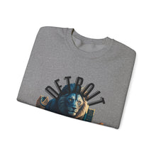 Load image into Gallery viewer, Detroit Football Let's Go Lions Crewneck Sweatshirt