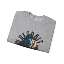 Load image into Gallery viewer, Detroit Football Let's Go Lions Crewneck Sweatshirt