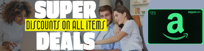 Super Deals - Save BIG on Gift Cards, Electronics, Home Products, and More