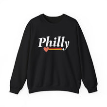 Load image into Gallery viewer, Retro Heart Crewneck Sweatshirt - Unisex Heavy Blend™