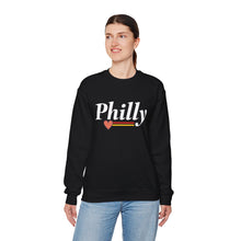 Load image into Gallery viewer, Retro Heart Crewneck Sweatshirt - Unisex Heavy Blend™