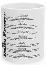 Load image into Gallery viewer, Daily Serenity Prayer Faith Mug with Psalm Inspirational Bible Verses, 11-ounce Ceramic Microwave &amp; Dishwasher Safe Coffee Cup