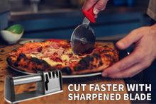Load image into Gallery viewer, Chef&#39;s Professional 4-Stage Kitchen Knife &amp; Scissors Sharpener with Non-Slip Base, Tungsten Steel, Diamond, Ceramic Stone Rods