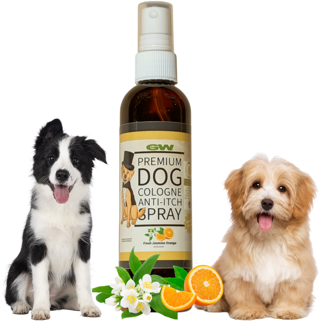 GW Pet Anti-Itch & Deodorant Spray For Dogs and Cats with Orange Jasmine Blossom Scent (SUPER DEALS)