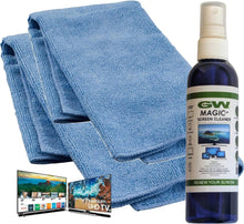 Load image into Gallery viewer, GW MAGIC Screen Cleaner Deluxe Kit with Microfiber Cloths