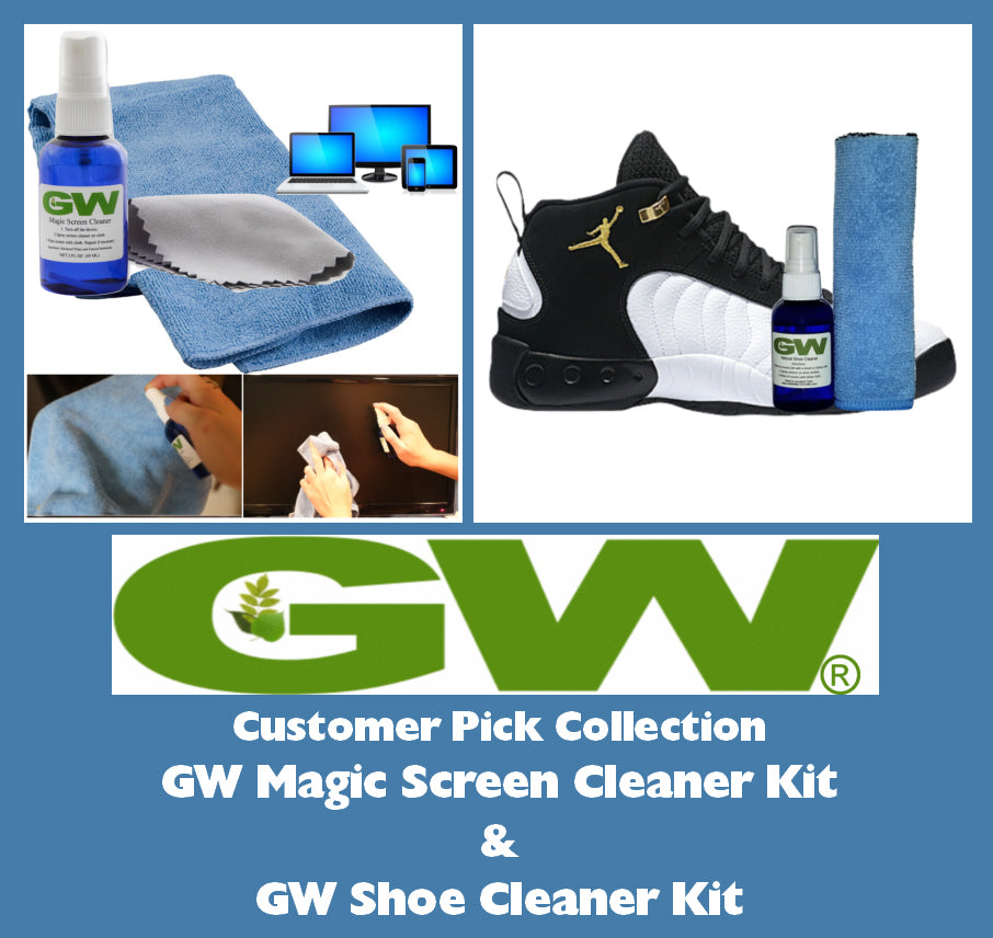 Super Deals: GW Customer Pick Collection with GW MAGIC Screen Cleaner Kit and GW Shoe Cleaner Kit