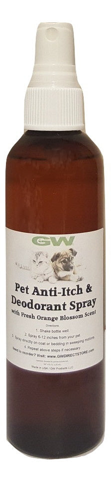 GW Pet Anti-Itch & Deodorant Spray For Dogs and Cats with Lavender Scent Sample