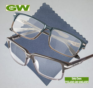 GW Premium Microfiber Cleaning Cloths (5 Pack) - Best for All Lenses, Eyeglasses, SLR Camera Lens, Polarized Sunglasses, Tablets, Screen Wipes